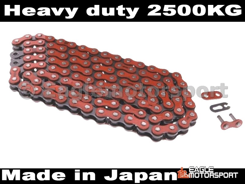 Ketting (heavy duty Rood) EGL Madmax 250 offroad